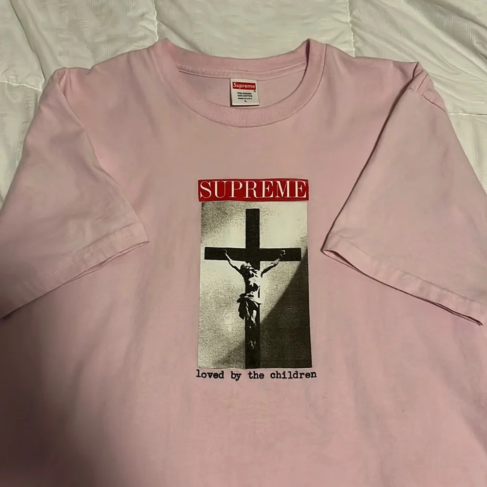 Supreme | Shirts | Large Supreme Jesus Crucifix Tee | Poshmark
